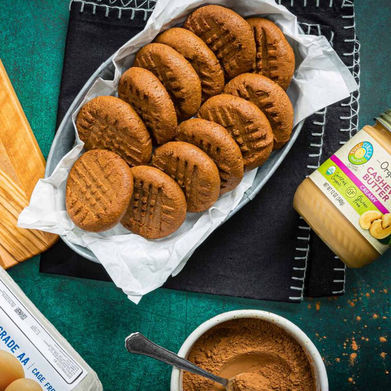 Cocoa-Cashew Cookies