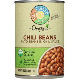 Full Circle Market Organic Chili Beans 15 oz