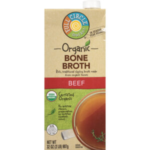 Full Circle Market Organic Beef Bone Broth  32oz