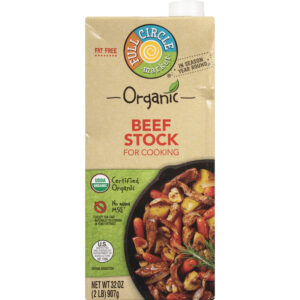 Full Circle Market Organic Beef Stock for Cooking 32 oz