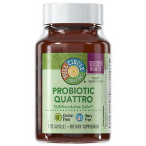 Full Circle Market Digestive Health Probiotic Quattro 100 Capsules