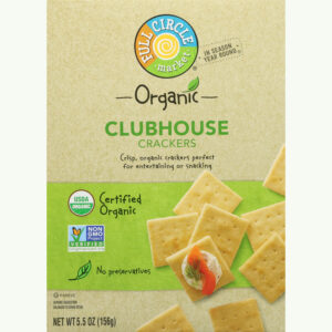 Full Circle Market Organic Clubhouse Crackers 5.5 oz