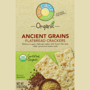 Full Circle Market Organic Ancient Grains Flatbread Crackers 5 oz