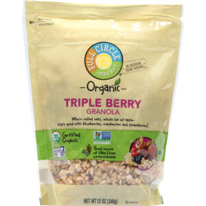 Full Circle Market Organic Triple Berry Granola 12 oz
