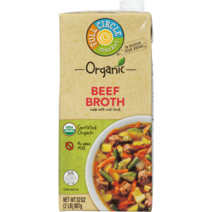 Full Circle Market Organic Beef Broth 32 oz