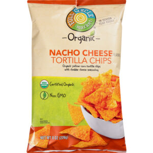 Full Circle Market Organic Nacho Cheese Tortilla Chips 8 oz