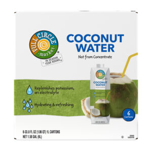 Full Circle Market Coconut Water Carton 6 ea