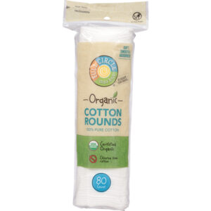 Full Circle Market Organic Cotton Rounds 80 ea