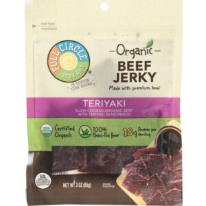 Full Circle Market Organic Teriyaki Beef Jerky 3 oz