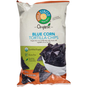 Full Circle Market Organic Blue Corn Tortilla Chips 12 oz