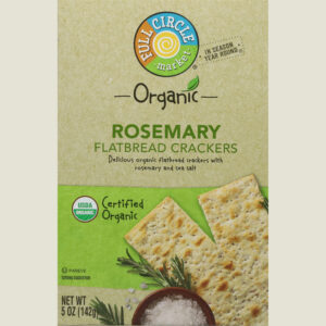 Full Circle Market Organic Rosemary Flatbread Crackers 5 oz