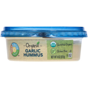 Full Circle Market Organic Garlic Hummus 8 oz