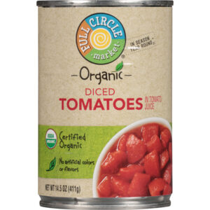 Full Circle Market Organic Diced Tomatoes in Tomato Juice 14.5 oz