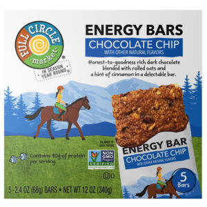 Full Circle Market Chocolate Chip Energy Bars 5 ea