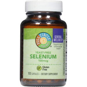 Full Circle Market Yeast-Free 100mcg Selenium 100 Capsules