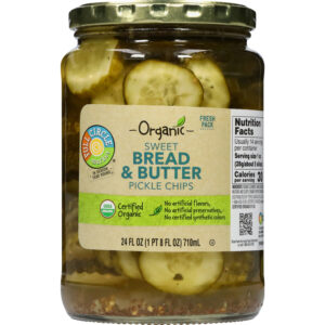 Full Circle Market Organic Sweet Bread & Butter Pickle Chips 24 fl oz