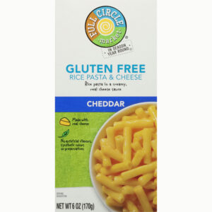 Full Circle Market Gluten Free Cheddar Rice Pasta & Cheese 6 oz