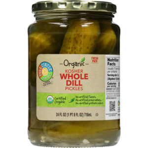 Full Circle Market Organic Whole Dill Kosher Pickles 24 fl oz