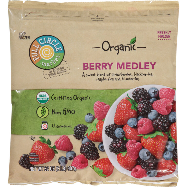 Full Circle Market Organic Unsweetened Berry Medley 10 oz
