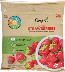 Full Circle Market Organic Whole Unsweetened Strawberries 32 oz