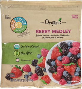 Full Circle Market Organic Unsweetened Berry Medley 10 oz