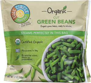 Full Circle Market Organic Cut Green Beans 12 oz