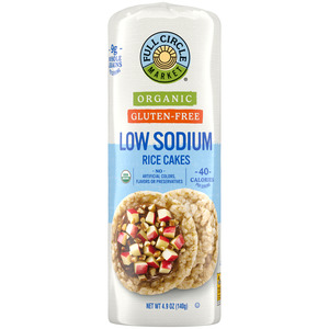 Full Circle Market Organic Gluten-Free Low Sodium Rice Cakes 4.9 oz