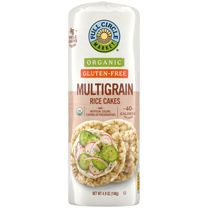 Full Circle Market Organic Gluten Free Multigrain Rice Cakes 4.9 oz