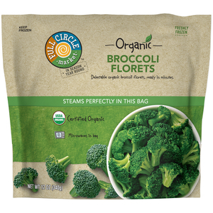 Full Circle Market Organic Broccoli Florets 12 oz
