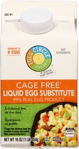 Full Circle Market Cage Free Liquid Egg Substitute 16 oz