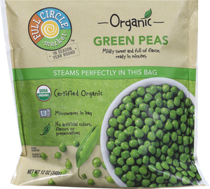 Full Circle Market Organic Green Peas 12 oz